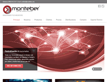 Tablet Screenshot of monteber.com